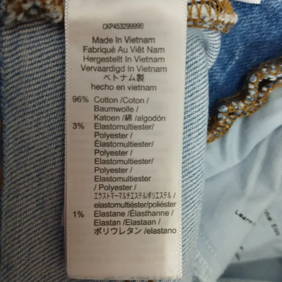 Madewell the Perfect Vintage Jean 27 Light wash Distressed Great UC - Picture 10 of 10